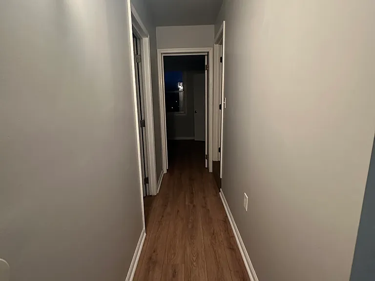 Hallway leading to bedrooms