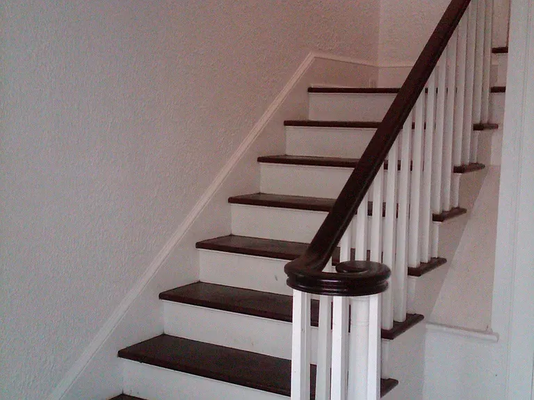 Entry area - large storage area underneath stairs