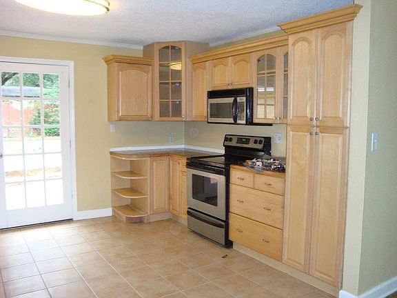 Wood cabinets kitchen