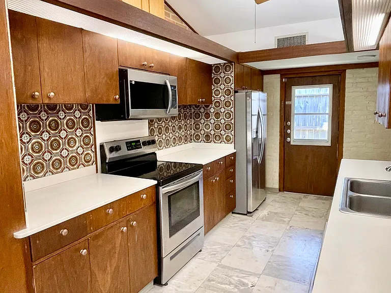 Great cabinet space and two pantries