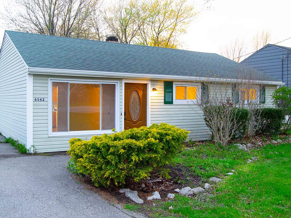 New front door, smart lock, exterior light fixture, gutter, updated shudders, and power washed exterior.