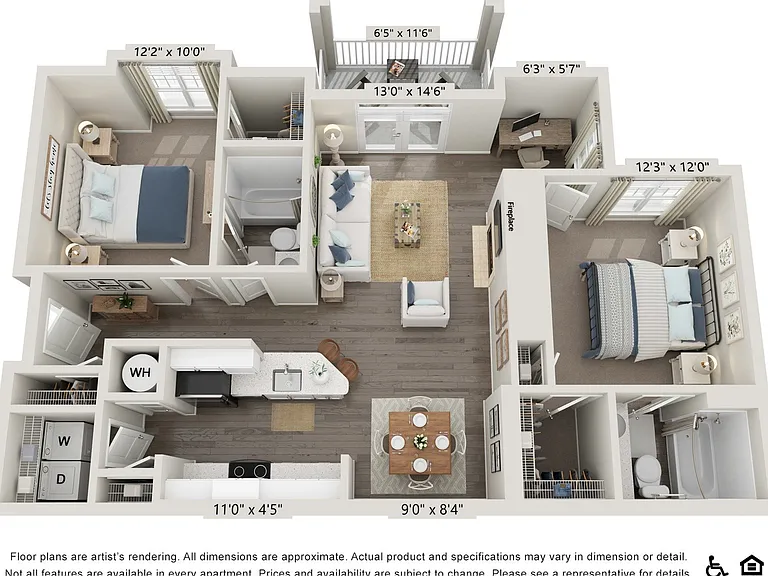 Palmetto (1149 SF) Palmetto (1149 SF)