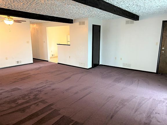 Living area, coat closet.
