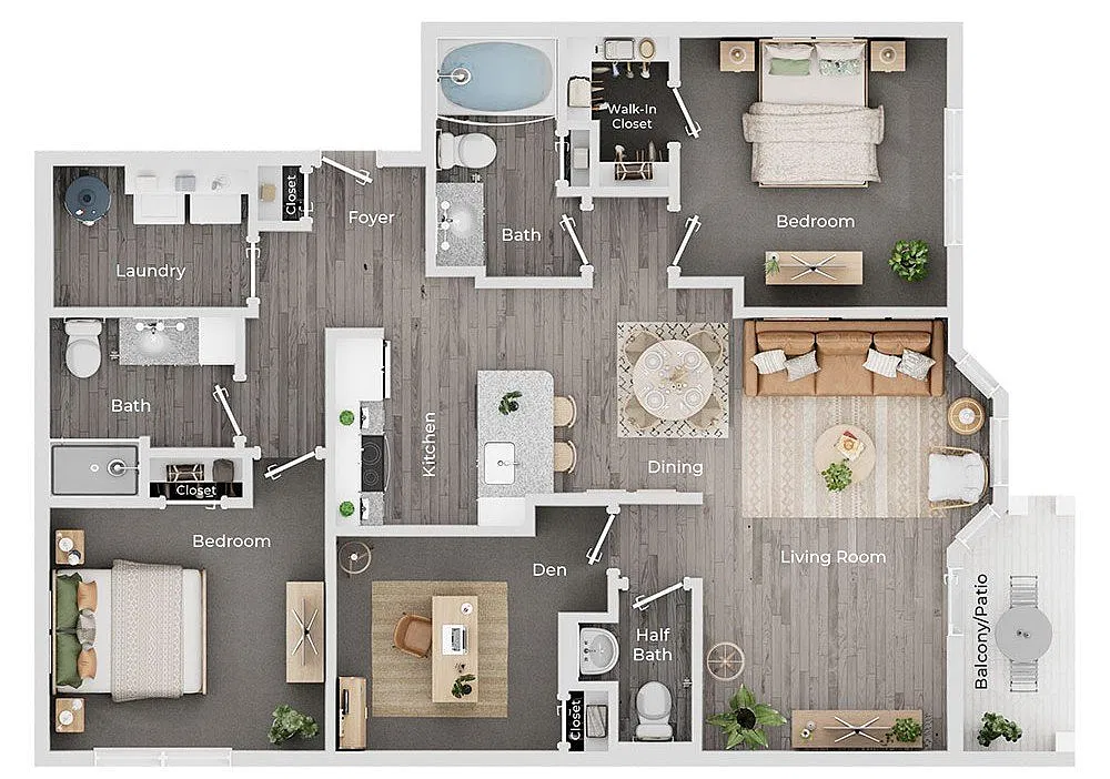 Floor plan The Alcove