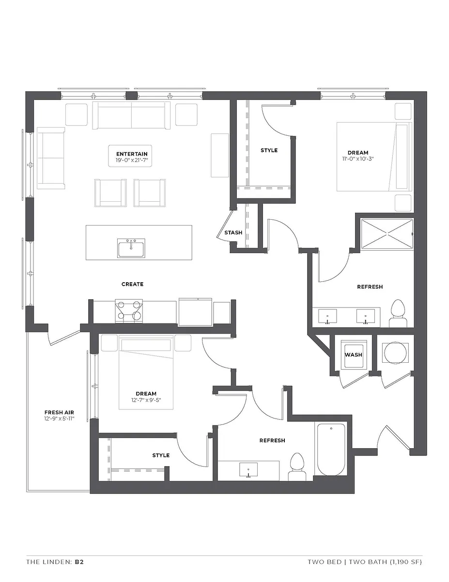 Floor plan B2