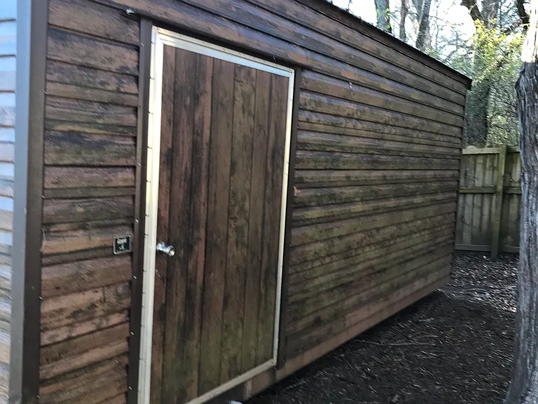 12 x 20 shed electric and water