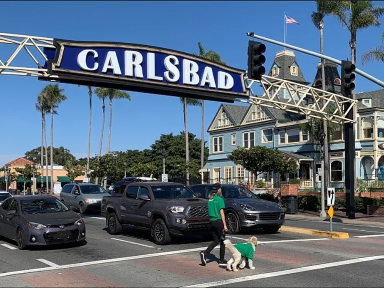 Carlsbad - a 15 minute walk to downtown for lots of restaurants, shopping, music, & entertainment