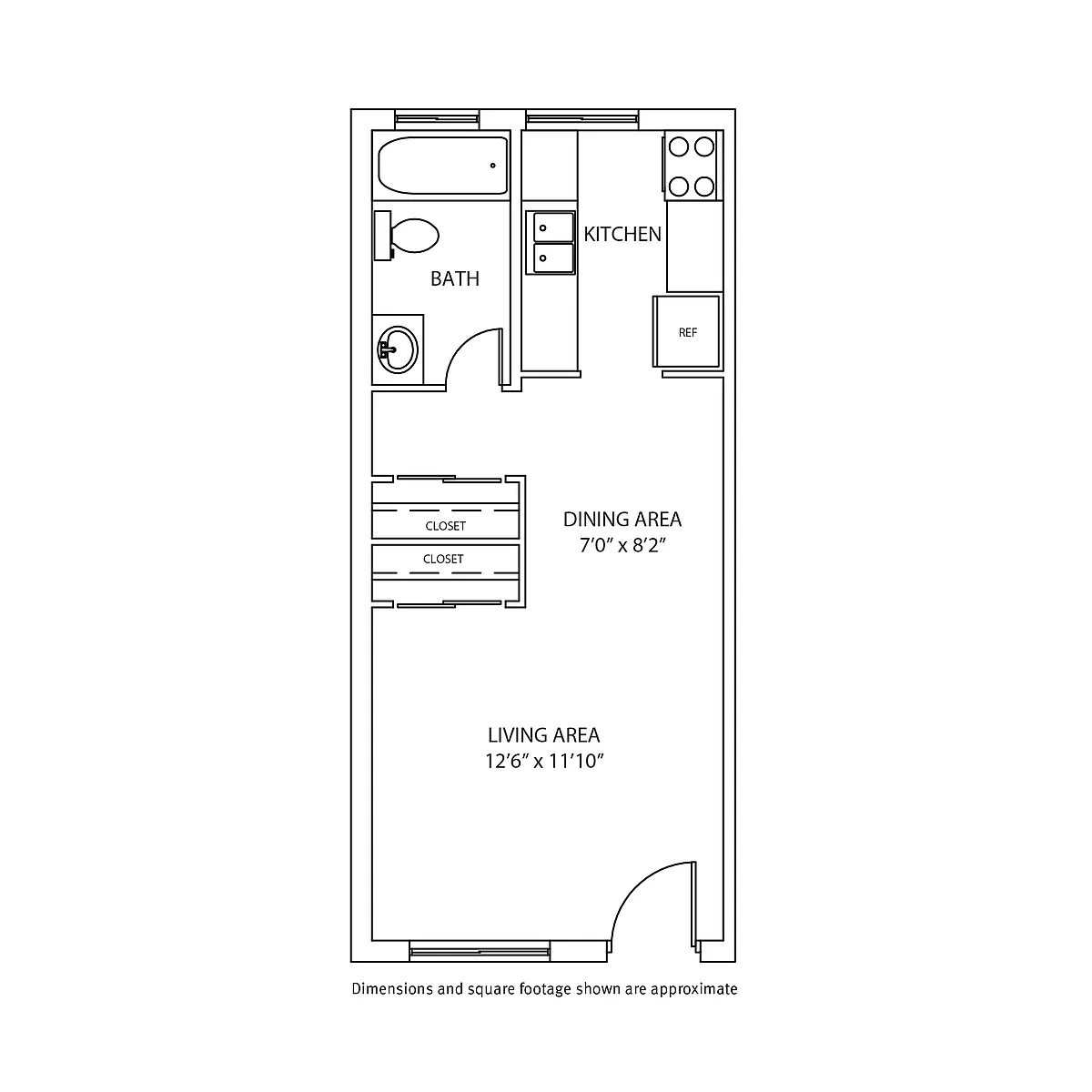 Floor plan Style A