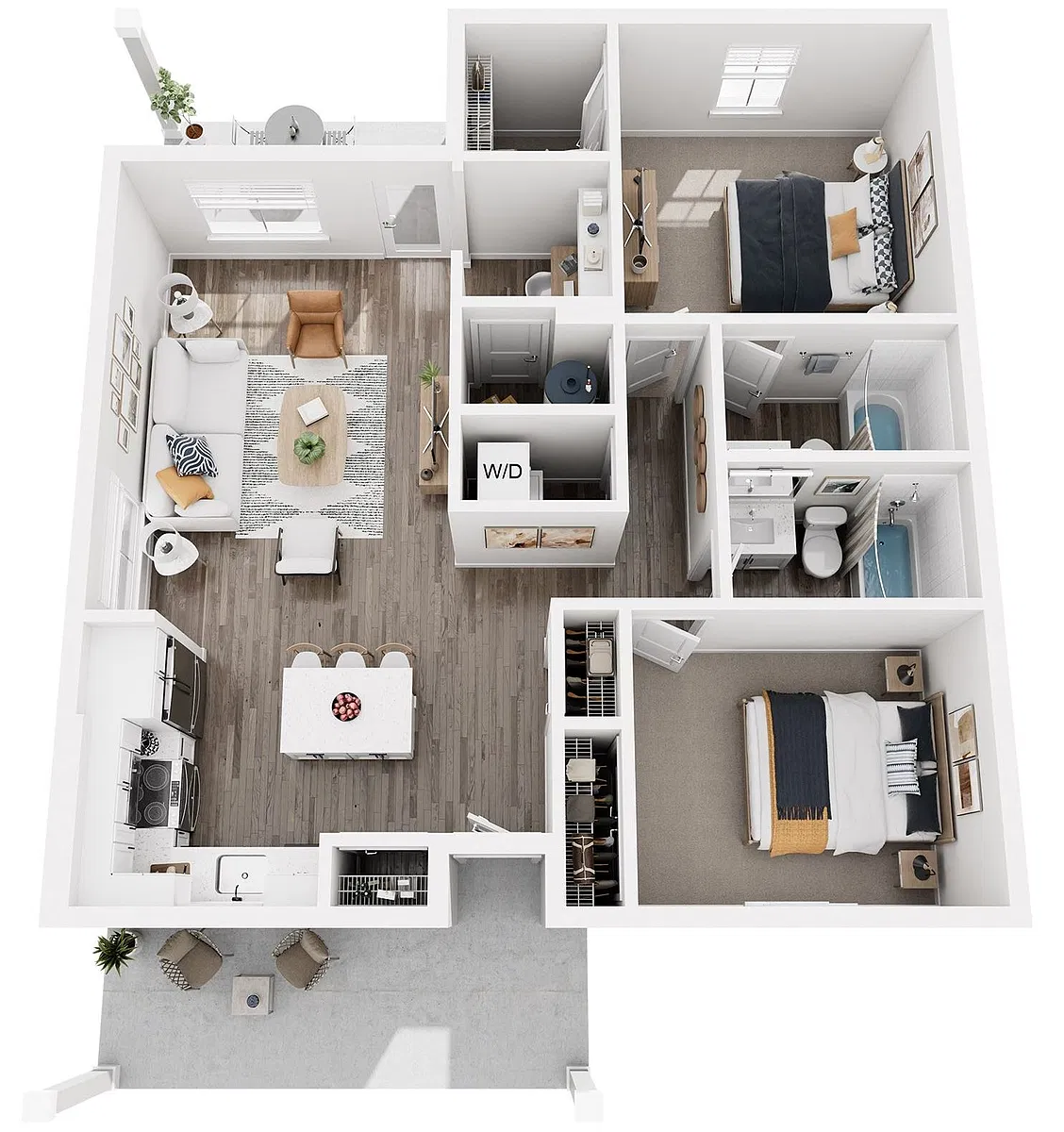 Floor plan Blissful