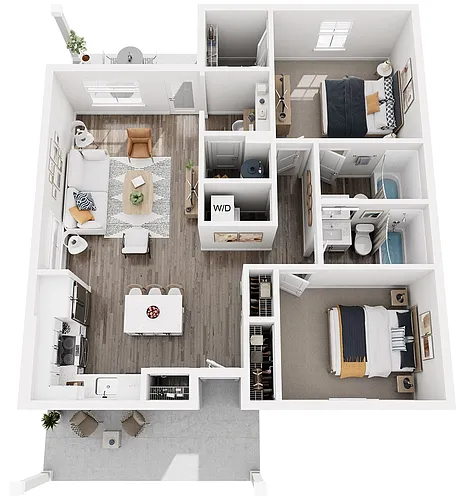 Floor plan Blissful