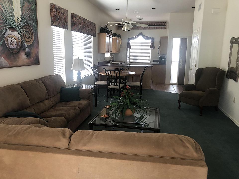 Living Room, Dining Room and Kitchen