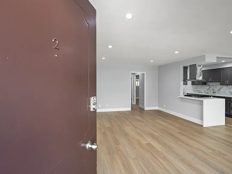 Front Door Entrance to Apartment Unit