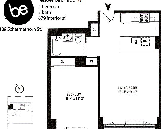 2nd image of 189 Schermerhorn St APT 6D