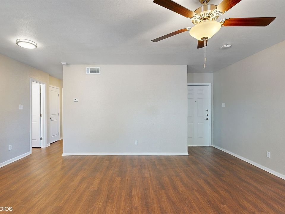 Unit entryway and living room