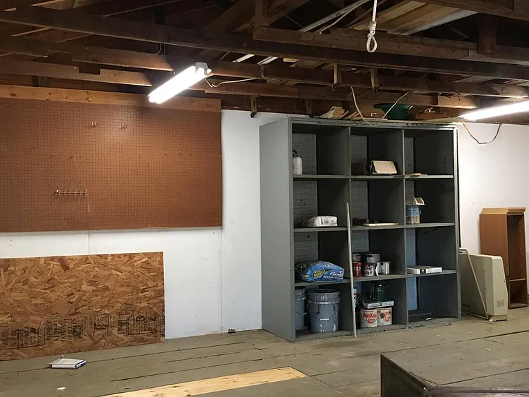 Shop within garage