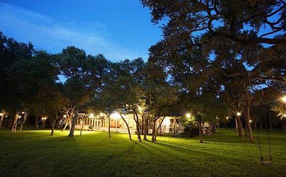 Similar view only at twilight! What a beautiful setting and ambience! Feels like you're in the middle of the country, but you're only minutes from schools, shopping and downtown!