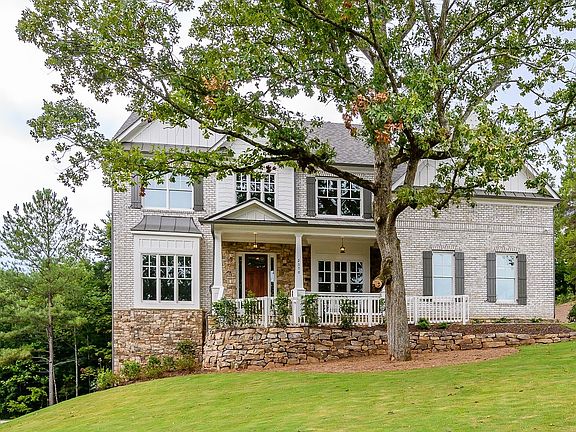 Garrett - New Construction. Representation of home. Actual home will have front-entry garage.