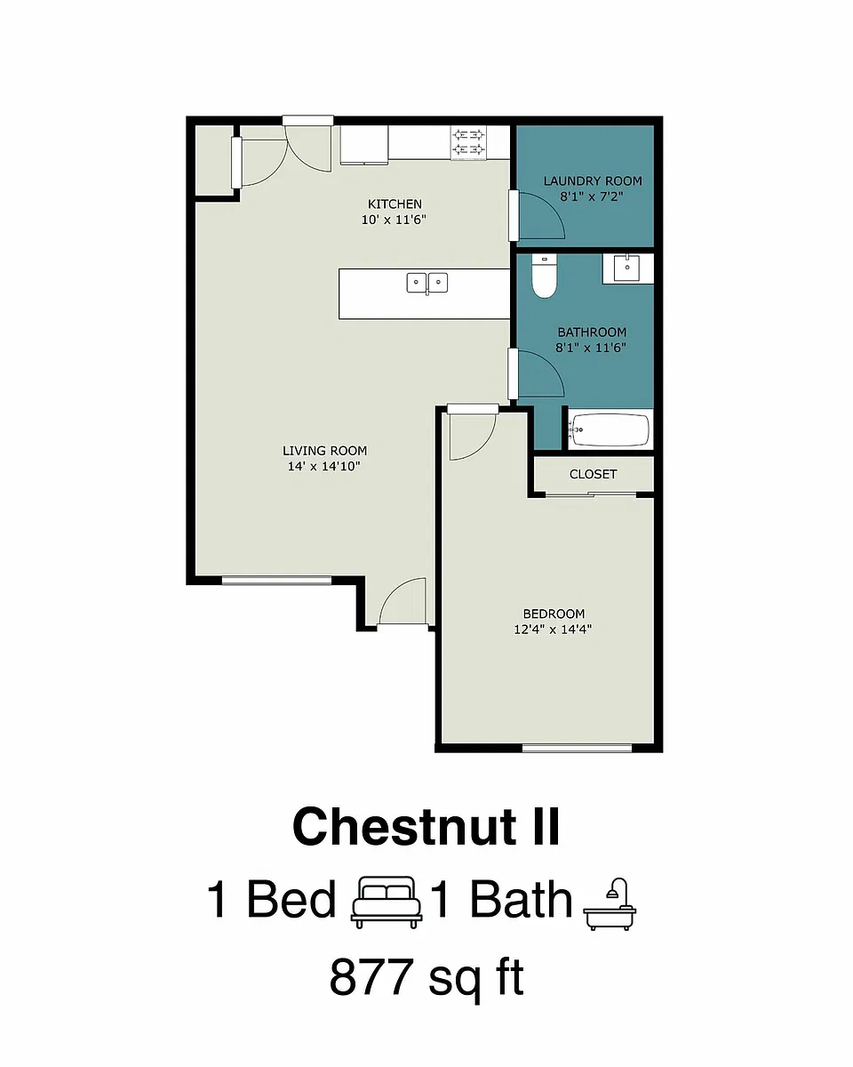Floor plan Chestnut II