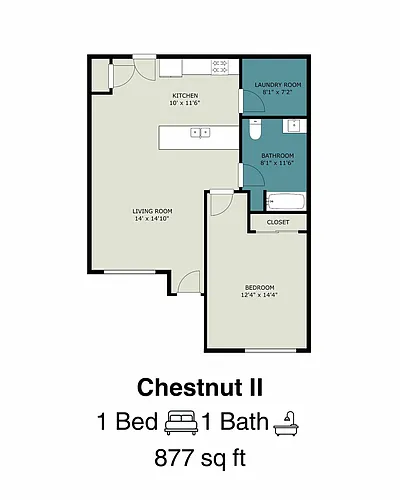 Floor plan Chestnut II