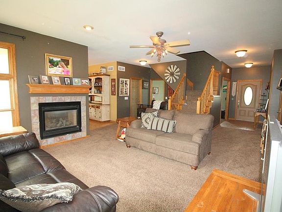 Living Room with Fireplace