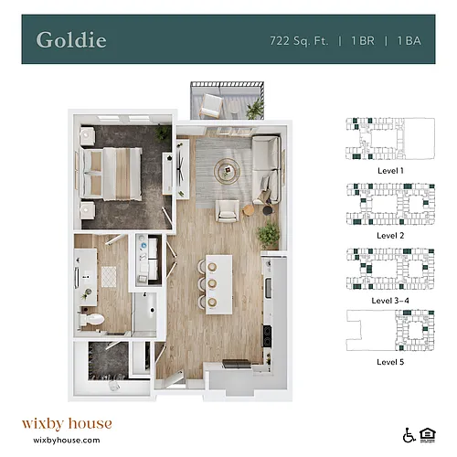 Floor plan Goldie