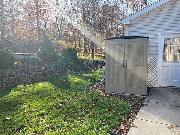 private back yard 