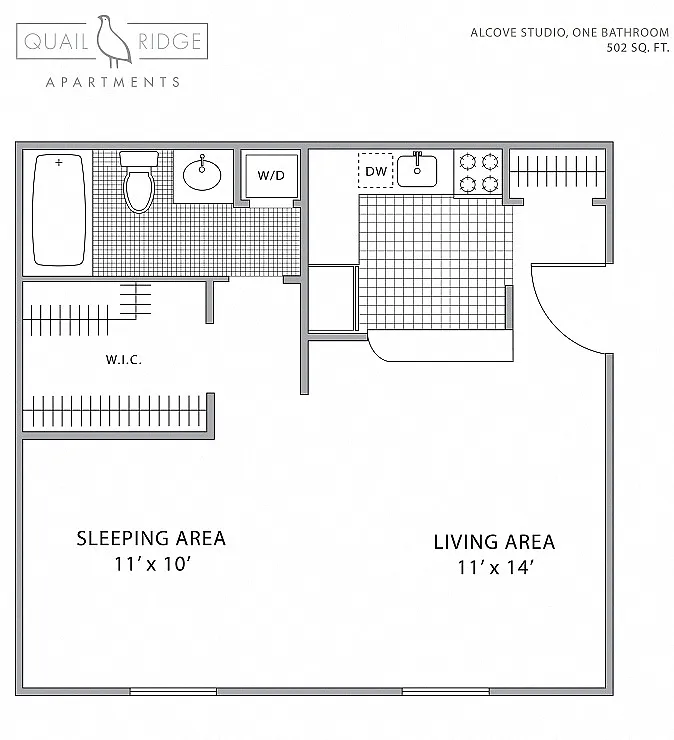 Floor plan Studio