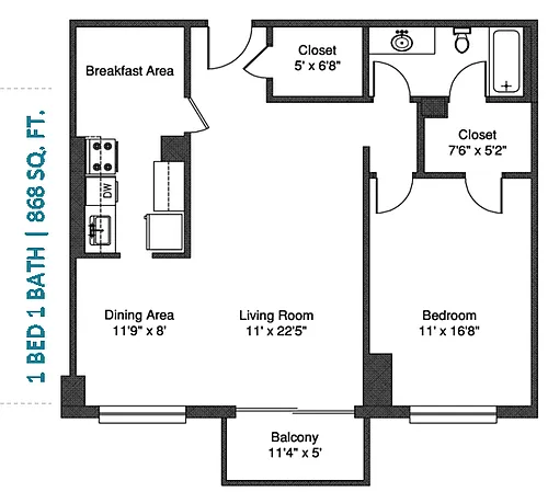 Floor plan A7