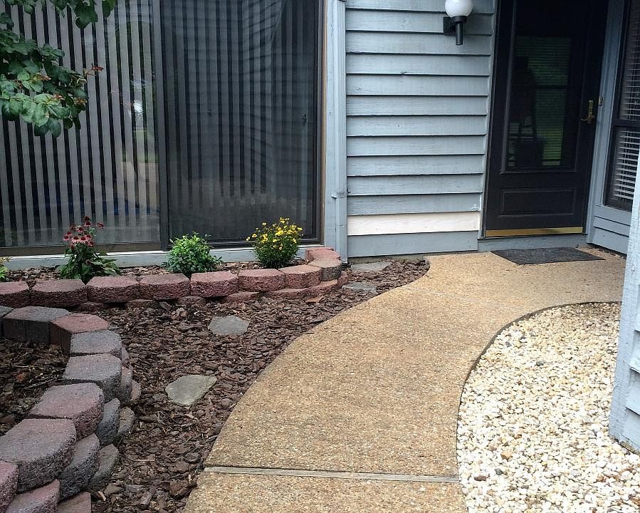 front courtyard