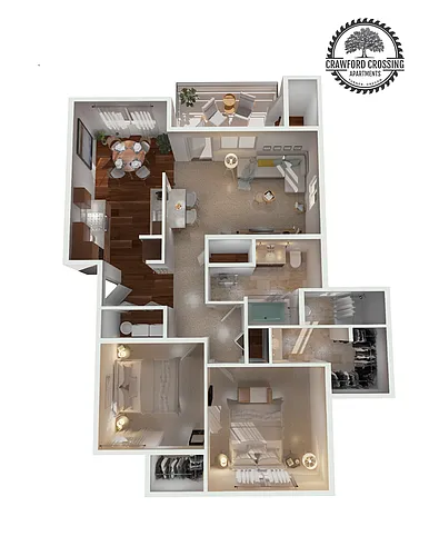 Floor plan The Oak