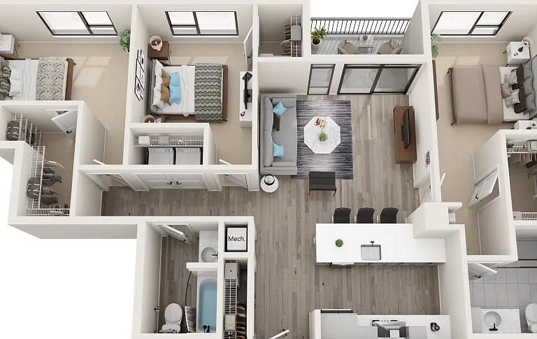 Hercules - 3 Bedroom, 2 Bathroom