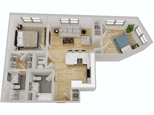 Floor plan Style B4
