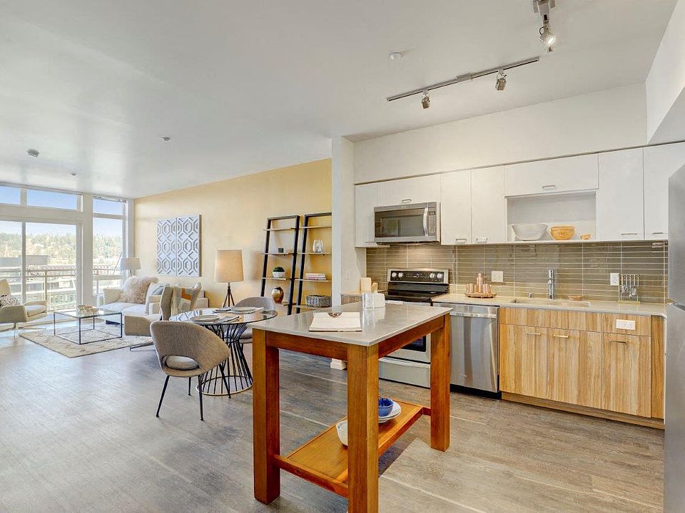 Sparc Apartments Model Kitchen and Dining Area