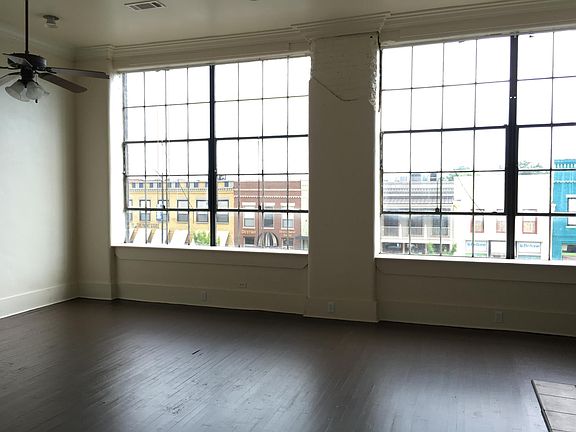 View from 2BR apartment overlooking Main Street. (Apt 1)