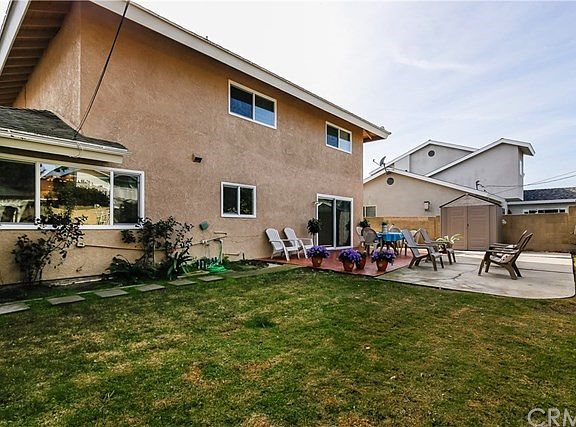 Spacious yard with patio.