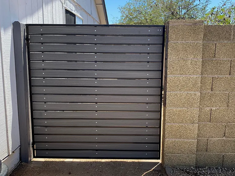 Gate From Front Yard