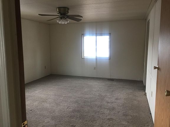 Master bedroom with walk in closet.