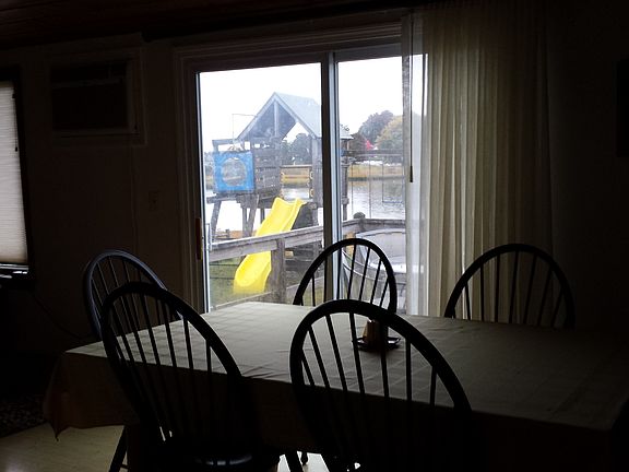 View from dining table