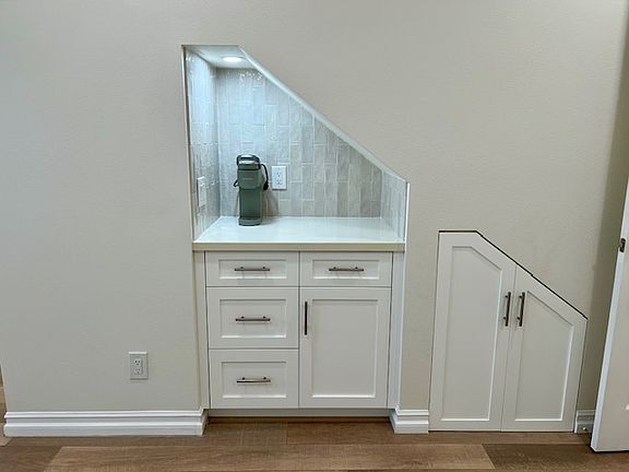 Cute coffee nook or bar area - you choose!