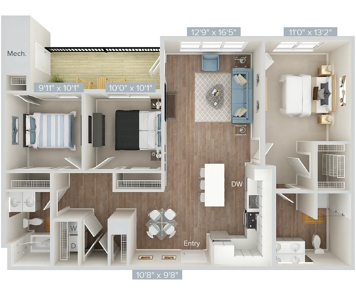Floor plan CM1
