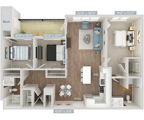 Floor plan CM1