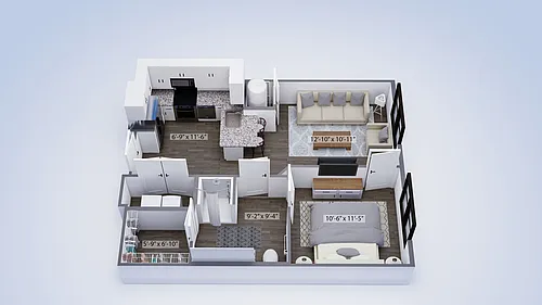 Floor plan The West