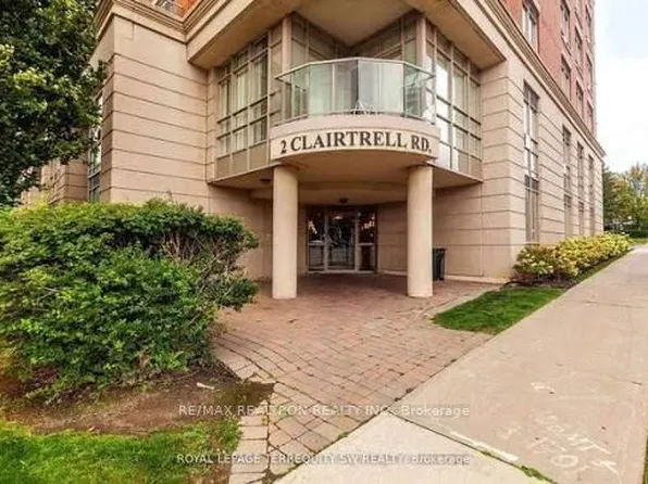 2 Clairtrell Rd Unit 1010, Toronto, ON M2N 7H5