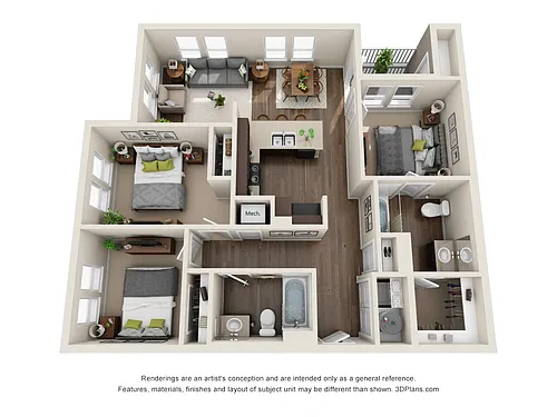 Floor plan C2