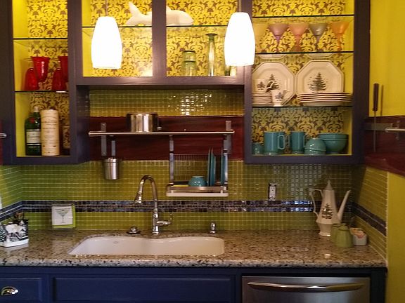 Soap dispenser installed.