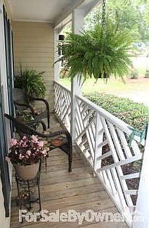 Front Porch for relaxing with a book