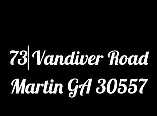 73 Vandiver Rd, Martin, GA 30557