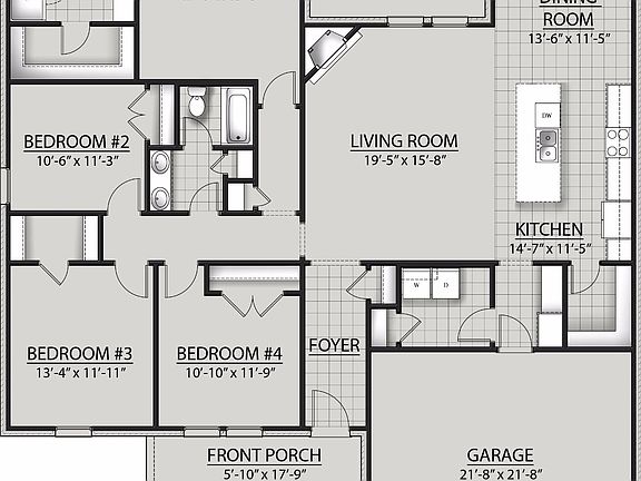 Ionia II A - Huntsville - Open Floor Plan - DSLD Homes