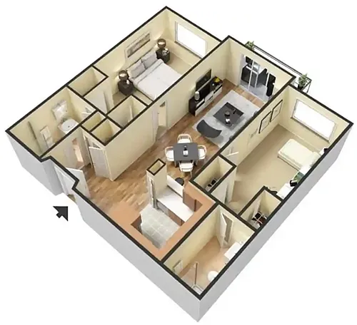 Floor plan D