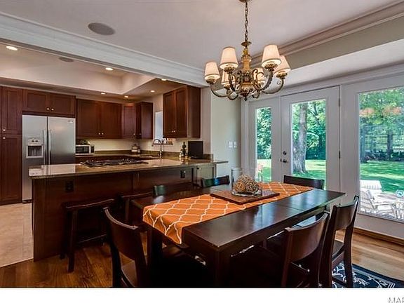 Dining Area just off kitchen with Atrium Door to large patio.  Wonderful flow for entertaining!